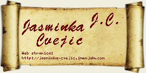 Jasminka Cvejić vizit kartica